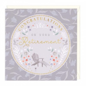 Congratulations On Your Retirement Card